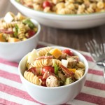 Cobb Pasta Salad- traditional Cobb Salad meets pasta for this kid-friendly, one-dish meal.