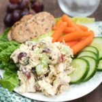 Curried Chicken Salad- perfect for a gluten free lunch! | 