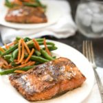 Easy Dijon Garlic Salmon #glutenfree | 