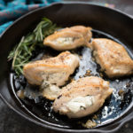 Goat Cheese and Herb Stuffed Chicken Breasts are simple yet fancy...a great dinner for date night, a dinner party or holiday meal.