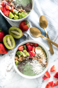 Green Berry Smoothie Bowl + Yogurt for Every Diet