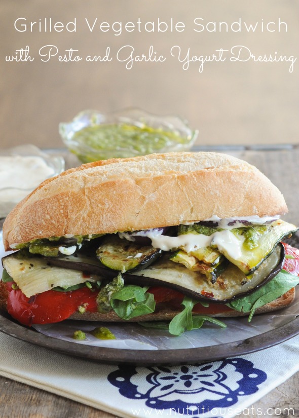 Grilled Veg Sandwich {Gluten free option}