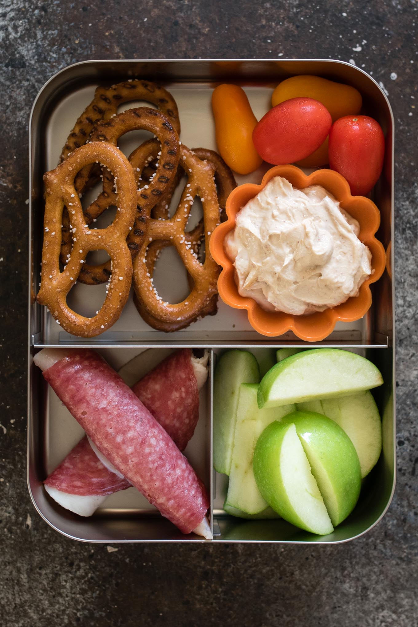 Enjoy these 10 nutritious, well-balanced, kid (and adult) friendly lunch box ideas that will inspire you to get packing! Plus a fun Pancake Sandwich recipe that your kids will love.