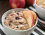 Instant Pot Apple Cranberry Steel Cut Oats are extra creamy and flavorful and you don't have to babysit the stovetop!