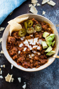 Low Carb Chili {Paleo}