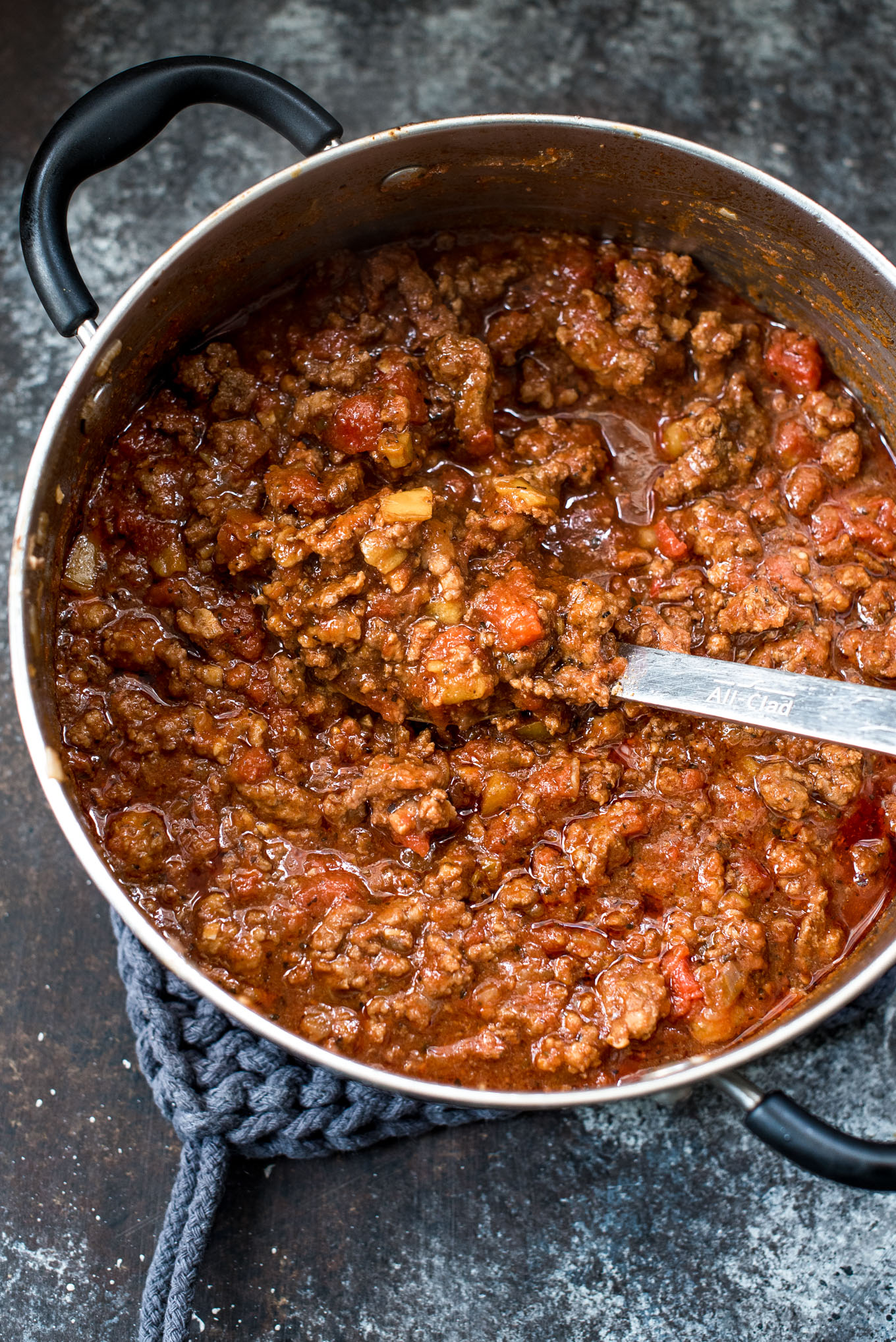 pot of chili 