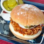 Slow Cooker BBQ Chicken- super simple and delicious. Use for sandwiches, tacos and more! | 