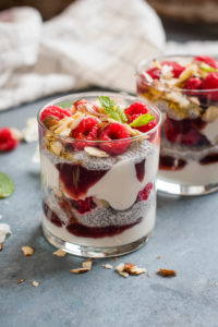 Raspberry Chia Parfait