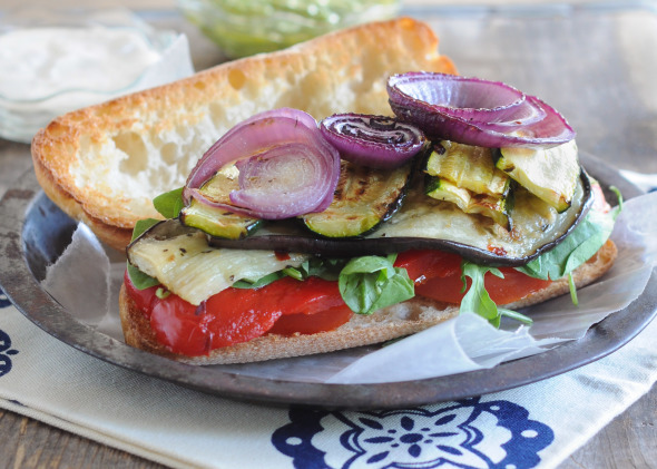 Grilled Vegetable Sandwich | 