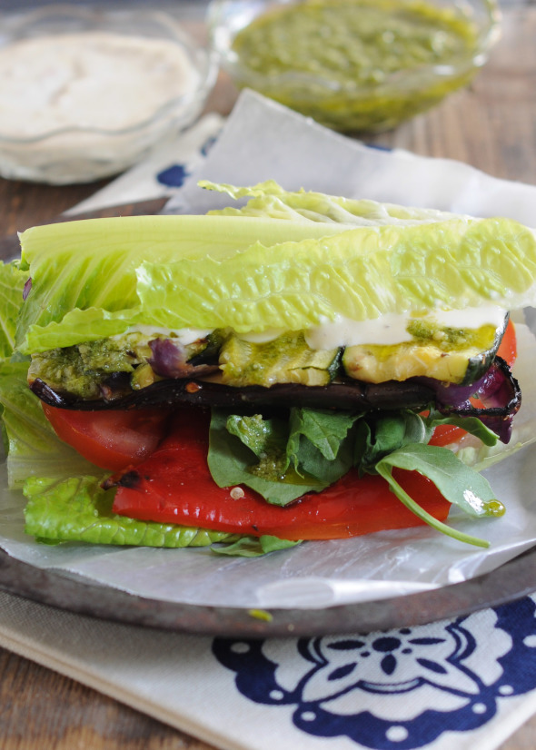 Grilled Vegetable Sandwich | www.nutritiouseats.top {Gluten Free option}