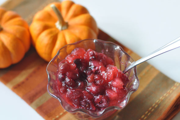 cranberry-apple sauce